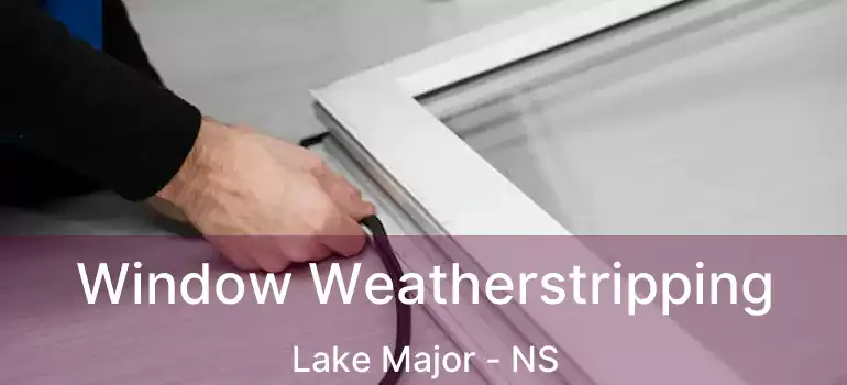  Window Weatherstripping Lake Major - NS