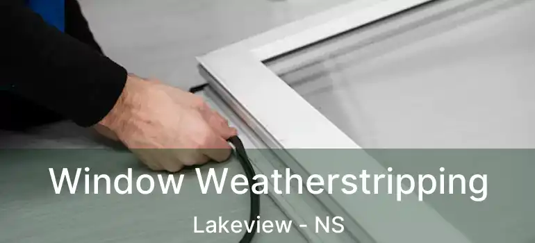  Window Weatherstripping Lakeview - NS