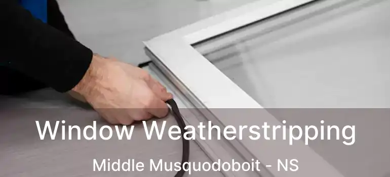  Window Weatherstripping Middle Musquodoboit - NS