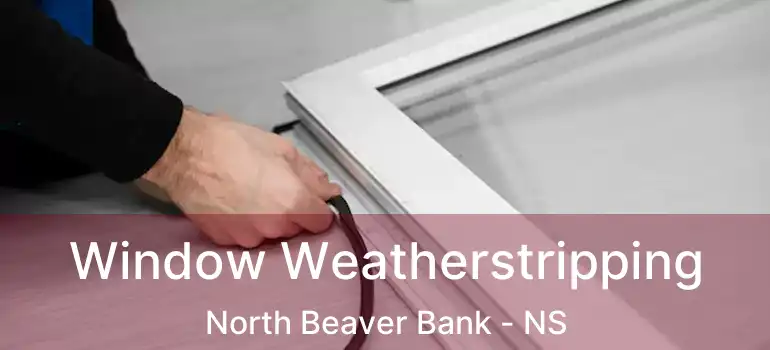  Window Weatherstripping North Beaver Bank - NS