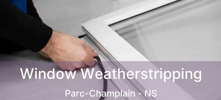  Window Weatherstripping Parc-Champlain - NS