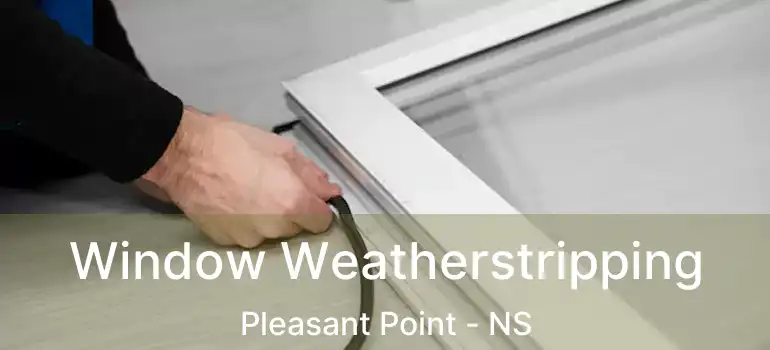  Window Weatherstripping Pleasant Point - NS