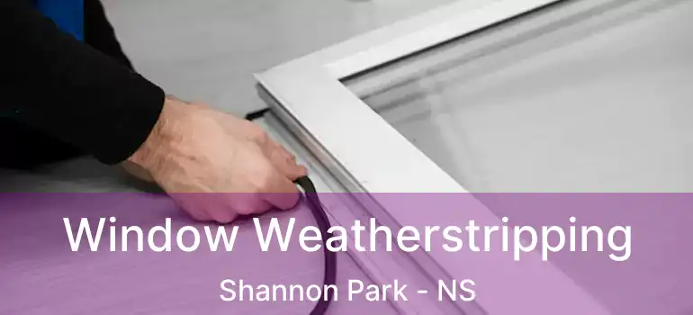  Window Weatherstripping Shannon Park - NS