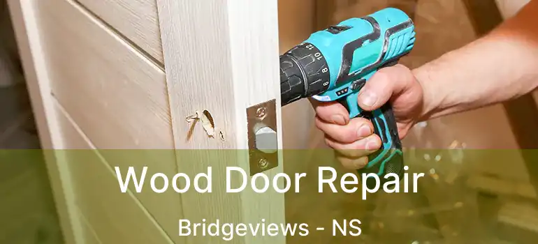  Wood Door Repair Bridgeviews - NS