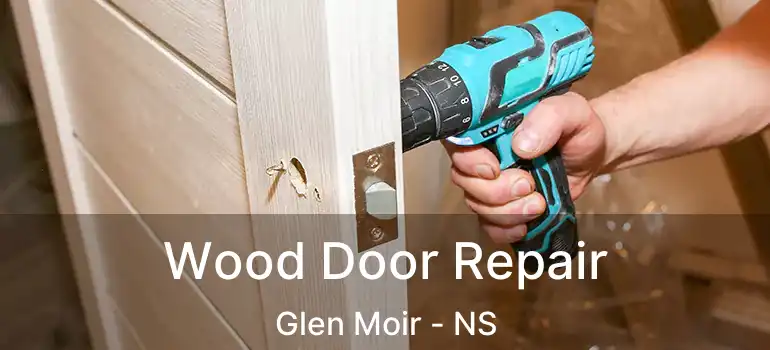  Wood Door Repair Glen Moir - NS