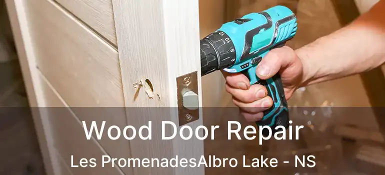  Wood Door Repair Les PromenadesAlbro Lake - NS