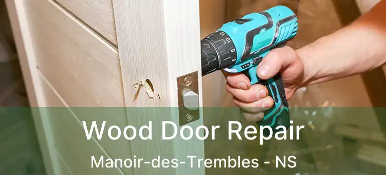  Wood Door Repair Manoir-des-Trembles - NS