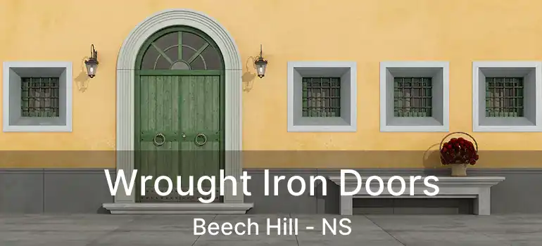  Wrought Iron Doors Beech Hill - NS