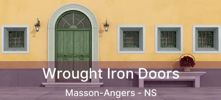  Wrought Iron Doors Masson-Angers - NS