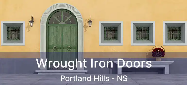  Wrought Iron Doors Portland Hills - NS