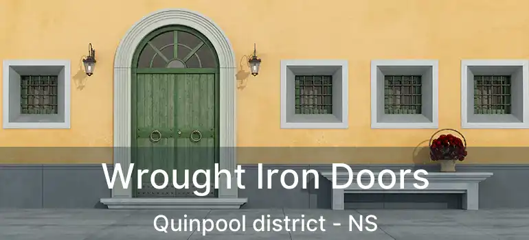  Wrought Iron Doors Quinpool district - NS