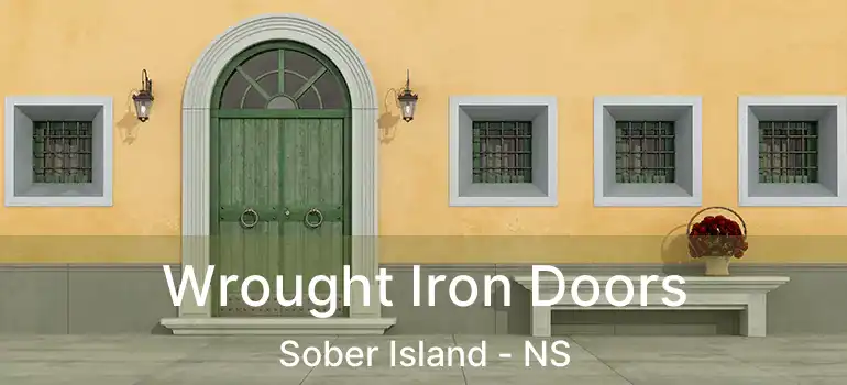  Wrought Iron Doors Sober Island - NS