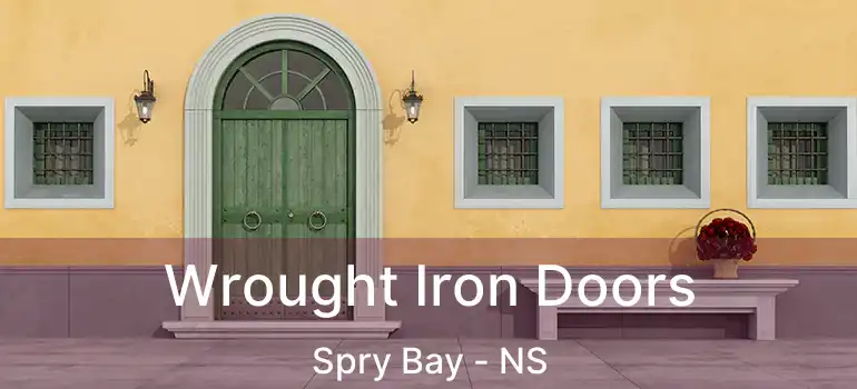  Wrought Iron Doors Spry Bay - NS