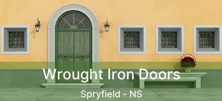  Wrought Iron Doors Spryfield - NS